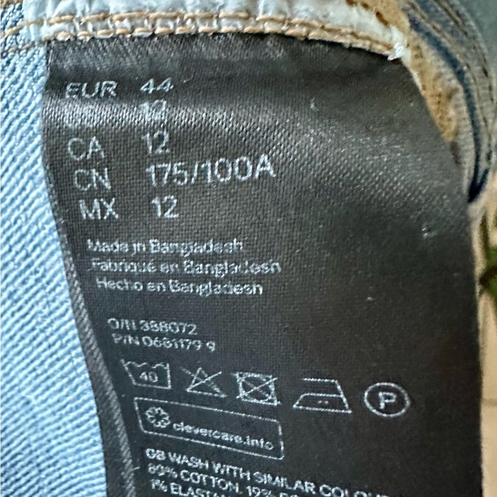 NWT Divided H&M Denim Button-Down Dress - Picture 5 of 6
